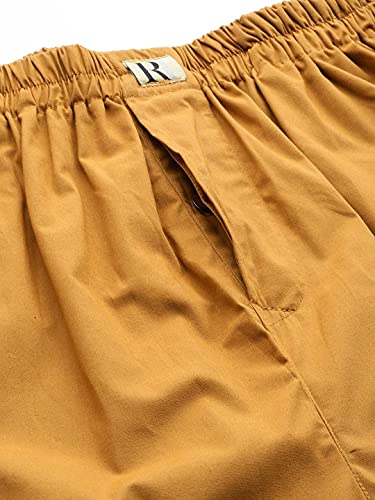 Image of Rajubhai Hargovindas Men's Pure Cotton Elastic Pyjama Lounge Pant | 100% Cotton | 2 Side Pockets |