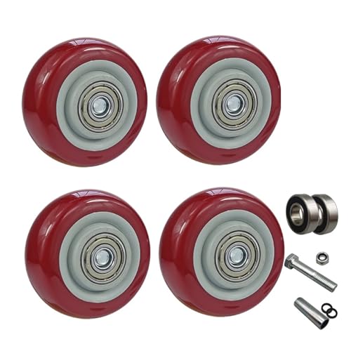 Roulettes robustes en PVC contre le mal de dos en atelier