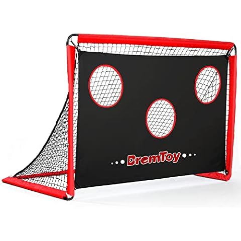 BremToy 2 in 1 Football Goal for Kids Cover