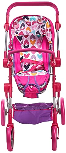 Lissi Modern Twin Baby Doll Stroller #TOP1