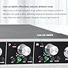 Vituord 8-Channel Microphone Preamp, with 60dB Gain, +48V Phantom Power, Low Cut, Phase Reverse & XLR/6.35mm Combo Inputs, for Live Sound, Recording & Podcasting #5
