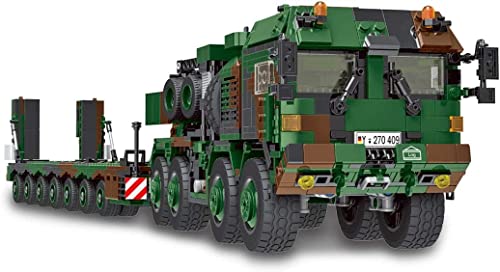 AKOGD Militär Panzer Transporter Bausteine Bausatz Panzerträger LKW Bauset