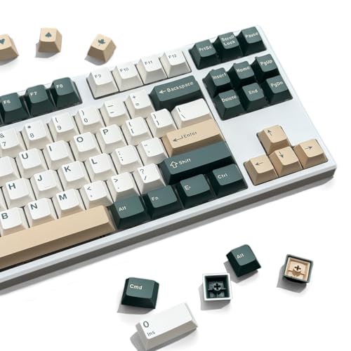 Keycaps de style minimaliste pour clavier de bureau et espace setup minimal - 7