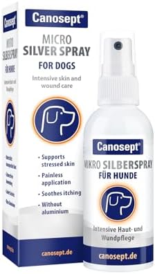 Canosept Micro Plata Spray para Perros 75ml - Spray de Plata Perr...