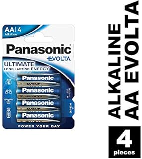 Panasonic LR6A AA Alkaline Power Battery (Pack of 4)