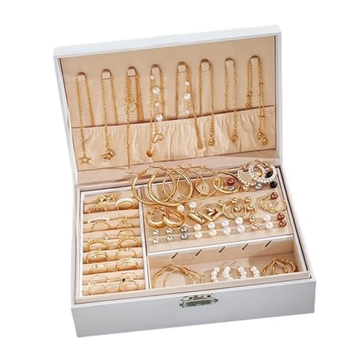 Set de joyería de aleación con 86 piezas para mujer que incluye collares y pendientes