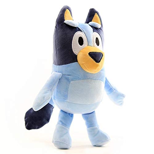 POOMALL Juguetes de peluche rellenos de la muñeca Animales Estatuilla Juguetes - los 28CM Bluey bingo de juguete de felpa de dibujos animados lindo suave Bluey familiares muñecas Animales de peluche J