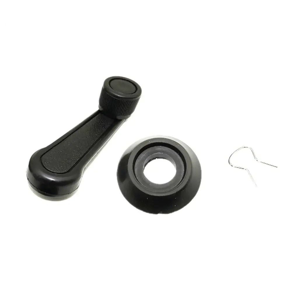 Lhdktee for Universal Tools Door Handle Lifter Hand Cranked Handle Auto Window Connect Crank Hand Accessories Winder Lever Car Window Handle(Black)