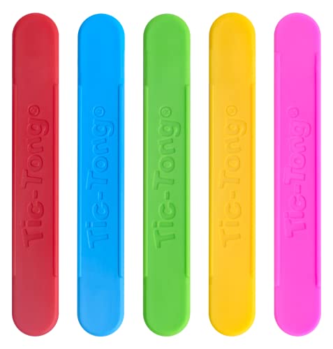 Tic-Tongᵀᴹ Standard Model - Tutti-Frutti Flavored Tongue Depressors - 6 packs containing 40 units each
