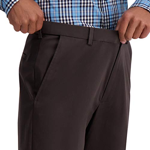 Image of Haggar Men's Classic Fit Iron Free Premium Khaki Casual Pant