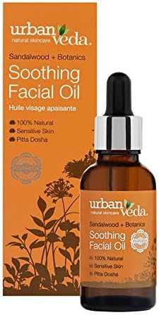 Urban Veda Soothing Sandalwood Facial Oil, 30ml