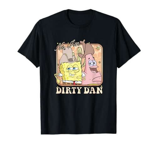 Image of SpongeBob SquarePants & Patrick No I'm Dirty Dan T-Shirt