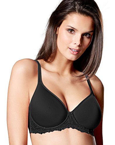 Bali Women's One Smooth U Ultra Light Embroidered Frame Underwire Bra