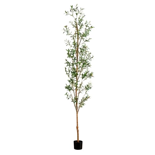 Potted Olive Artificial Tree - 9' - Green