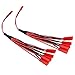 OliYin 2pcs 6X JST Lipo Charger Plug JST 1-Male to 6-Female Parallel Connector Cable 20awg 23cmã€9in - Used with Stock Blade SR / 120SR Celectra Charger