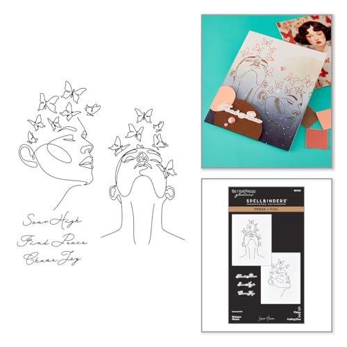 Whisper Weave Press plaque aluminium et matrice pour gaufrage précis