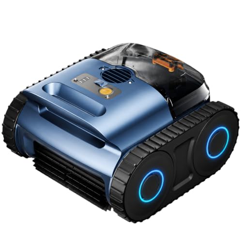 Image of Cordless Robotic Pool Vacuum for Inground Pools, Wall & Waterline Climbing