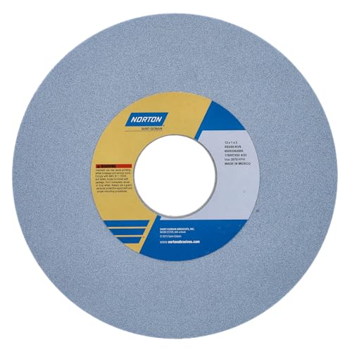 Norton 66253262505 Grinding Wheel,T1,12x1x3,CA,60G,Med,Blue