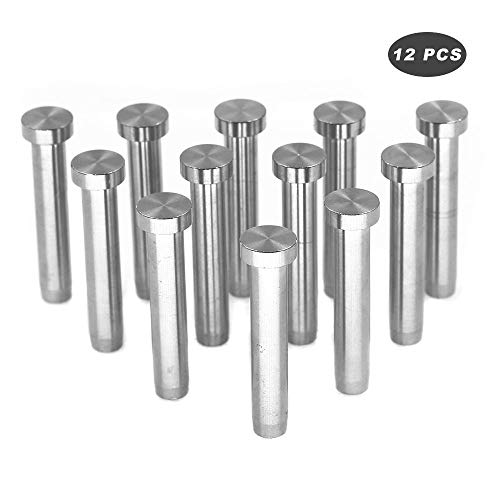 Stemball Swage Kit JESTUOUS 12-Pack T316 End Fitting for 1/8 Inch Stainless Steel
