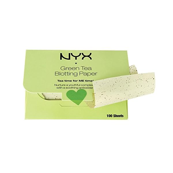 NYX-Cosmetics-Green-Tea-Face-Blotting-Paper-100-Sheets NYX Cosmetics Green Tea Face Blotting Paper 100 Sheets