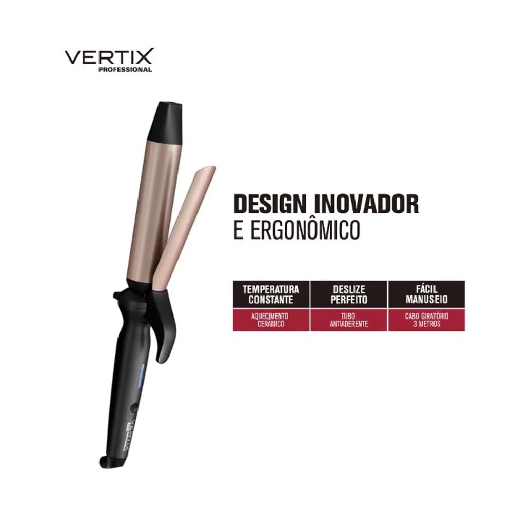 VERTIX Modelador De Cabelo Profissional Vertix X330 32Mm X 130Mm Bivolt Vertix Rose em promoção! Veja a oferta e mais achadinhos de Cabelos 5 Hoje é o melhor dia para comprar VERTIX Modelador De Cabelo Profissional Vertix X330 32Mm X 130Mm Bivolt Vertix Rose com aquele preço maroto! Promoção! Aproveite a oferta! 5