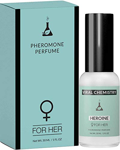 Pheromones to Attract Men for Women (Heroine) - Elegant, Ultra Strength Organic Fragrance