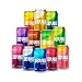 Zevia Zero Calorie Soda, Rainbow Variety Pack, Naturally Sweetened Soda, (24) 12 Ounce Cans; Cola, Ginger Root Beer, Cream Soda, Black Cherry, Dr. Zevia, Orange, Grape, and More Sugar Free Favorites