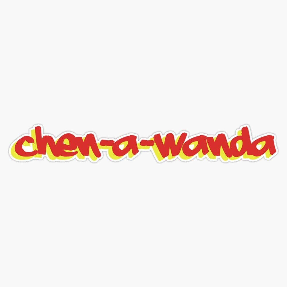 Chen-A-Wanda Vinyl Sticker Waterproof Bumper Sticker Laptop Window Decal 5"
