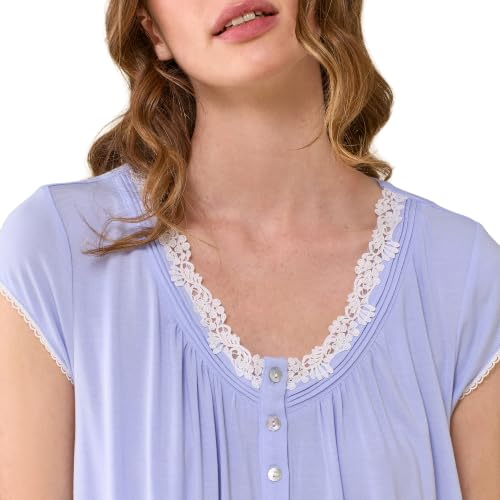 Image of Eileen West Womens Modal Jersey Knit Collection Nightgowns - Soft, Lightweight & Breathable Sleepwear & Loungewear for Women