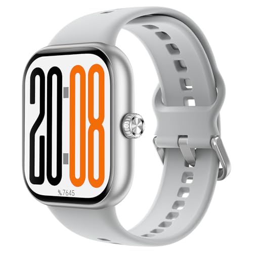 HONOR Choice Watch 2 Pro Reloj Inteligente Mujer con Llamadas Bluetooth,AMOLED de 1,97 Pulgadas,120 Modos Deportivos,Batería de 14 Días,Monitor de Frecuencia Cardíaca y Sueño,5ATM,IP68,GPS,SOS,Blanco