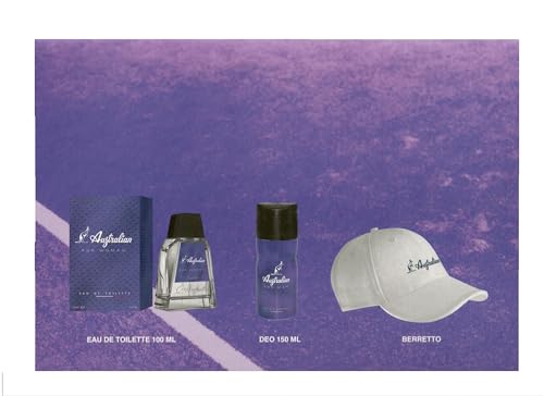Australian For Woman Viola Eau De Toilette Ml.100 Spray + Deodorante Ml.150+Berretto