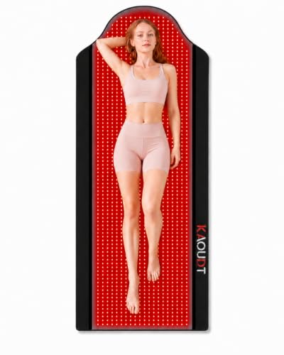 72x33 Medical-Grade TPU Full Body Red Light Therapy Mat for Pain FSA&HSA