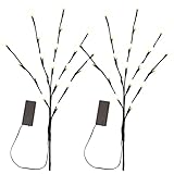 Petites guirlandes lumineuses décoratives : la guirlande reprend le design des branches d'un arbre, créant un effet créatif et décoratif