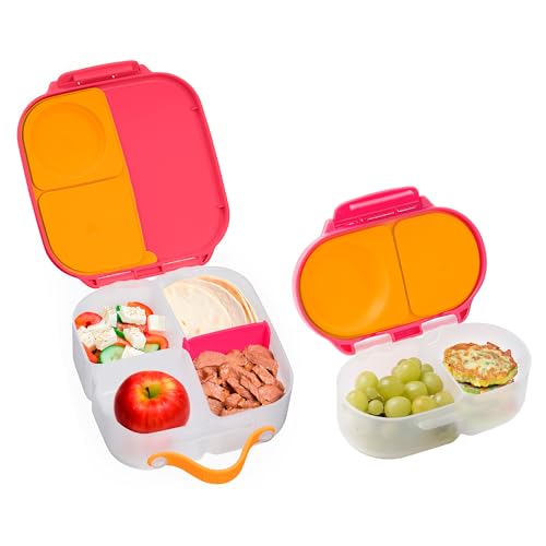 Image of b.box Lunch Box Kids 2-pack, Mini Lunch Box + Snack Containers for Kids