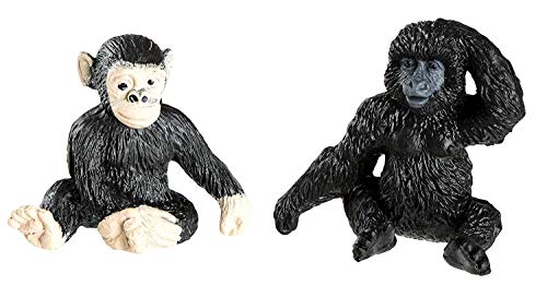 Safari Ltd. Zoo Babies TOOB - 11 Figurines: Zebra, Panda, Hippo, Chimpanzee, Rhino, Alligator, Gorilla, Elephant, Tiger, Polar Bear, Giraffe - Educational Toy Figures For Boys, Girls & Kids Ages 3+