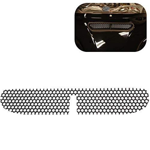 Motorcycle Mesh Fairing Intake Vent Screen Grill Cover For Touring Street Glide Electra Glide Tri Glide FLHX FLHTK 2014-2018