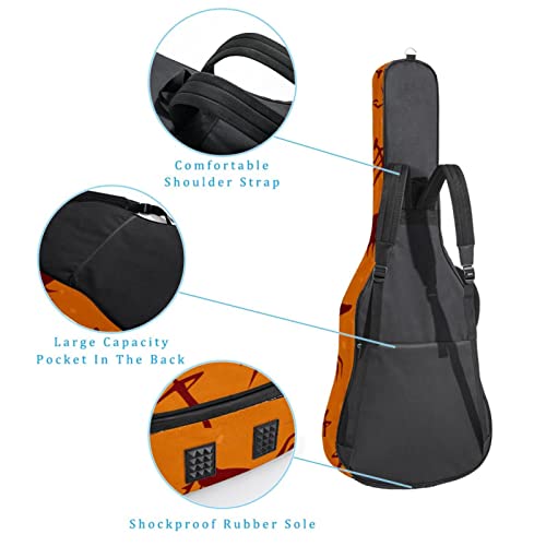 Hondank Housse de transport étanche pour guitare avec bandoulière réglable Bleu, Multicolore 07, 42.9×16.9×4.7 in… - Les Beatles, Paul McCartney, John Lennon, RIngo Starr, George Harrison Hondank Housse de transport étanche pour guitare avec bandoulière réglable Bleu, Multicolore 07, 42.9x16.9x4.7 in… – Image 4