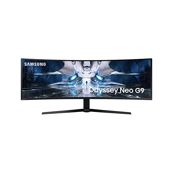 SAMSUNG LS49AG952NPXEN - Monitor 49" Odyssey Neo G9 DQHD con Quantum Mini-LED, 5120 x 1440, 32:9, FreeSync, G-Sync, Tasa de Respuesta 1 ms, 240 Hz, Eye Saver, Flicker Free, Negro