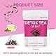 28 Tage Gewichtsverlust Detox TEE mit Oolong-Teeblattextrakt und Pfirsichfruchtextrakt,Detox Tee zum Abnehmen,Körper Formender Tee,Fördert Stoffwechsel,Koffeinfreier