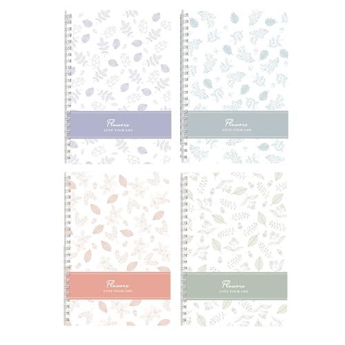 Carnet A5 à spirale pratique avec couverture souple et résistante
