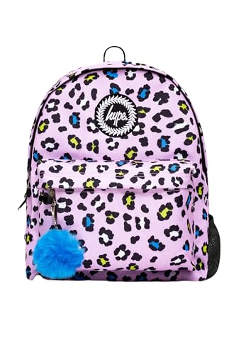 hype Leopard, Sacs à Dos Fille, Lilas, Taille Unique