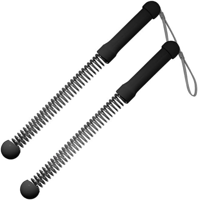 Ropeless Battle Ropes Weighted 2 Pack, Cordless Portable Battle Ropes for HIIT Cardio Full Body Workout, Low-Impact Training with Non-Slip Handles, Travel-Friendly Home Gym Equipment for Men & Women