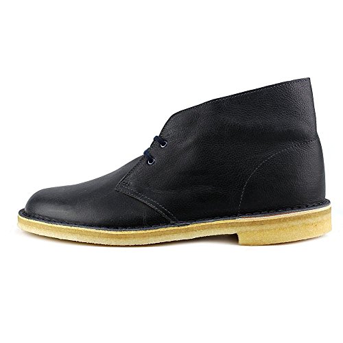 Clarks ORIGINALS Clarks ORIGINALS Men's Navy Leather Desert Boot 10 D(M) US