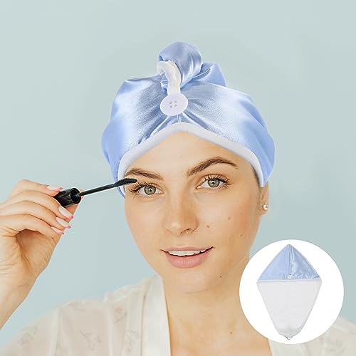 Balacoo Touca De Cabelo Seca De Veludo Cristal 3 Peças Toalha De Cabelo De Lã Coral Toalha De Secage