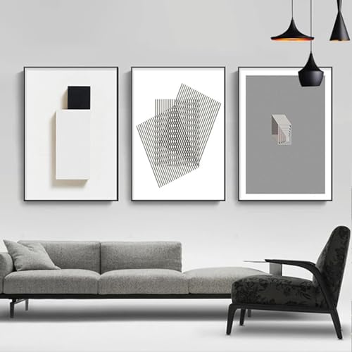 Affiches de porche et salon abstraites pour habiller les murs vides avec élégance contemporaine