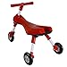 Fly Bike Toddlers Glide Tricycle Indoor Outdoor Non Scratch Wheels No Setup Required No Assembly Required IT Under CPC of CPSIA (RED)