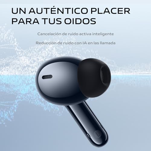 Image of vivo TWS 3e, Wireless Bluetooth Headphones, ANC, Noise Cancelling, 42H Battery Life with Quick Charge, Dual Device Connection, 88ms Low Latency for Gaming, IP54
