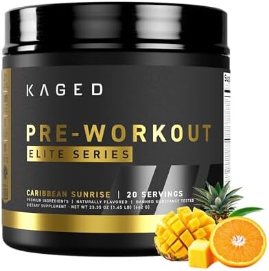 Kaged Pre Workout Powder Pre-Workout Elite for Men & Women | High...