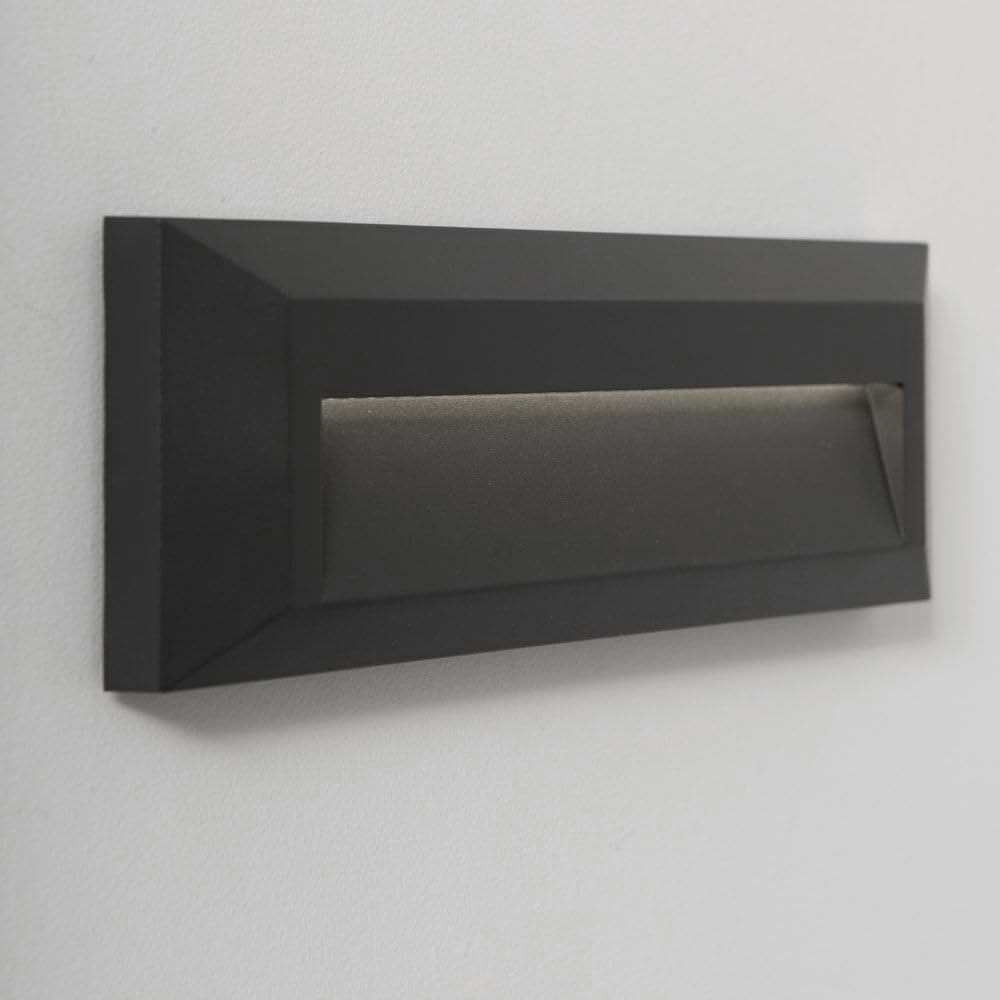 LEDBRITE Brick Lights Outdoor & Indoor - LED Indirect Guide Brick Light Surface Mounted - IP65 Rated - Integrated Lamp CCT Tri Colour Selectable - Outdoor, Indoor, Garden, Pathway, Stairs etc...