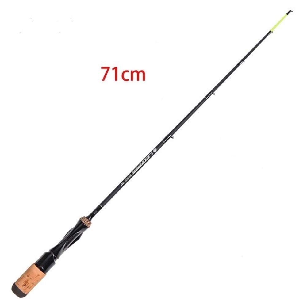 Pesca de Carbono Varillas Hielo caña Pescar Pequeño Banda Polo Mini mar Caña